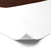 ブラウニーポイントおもしろいスナックパン ポスター (角)