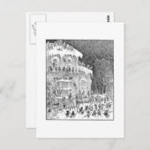 ブラウニー飾ズ・ハウス・フォー・ウィンター ポストカード (正面/裏面)