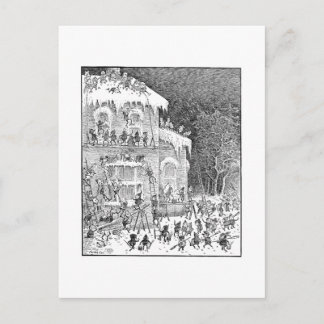 ブラウニー飾ズ・ハウス・フォー・ウィンター ポストカード