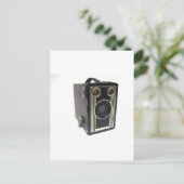 ブラウニー アンティーク カメラ ポストカード (スタンド正面)