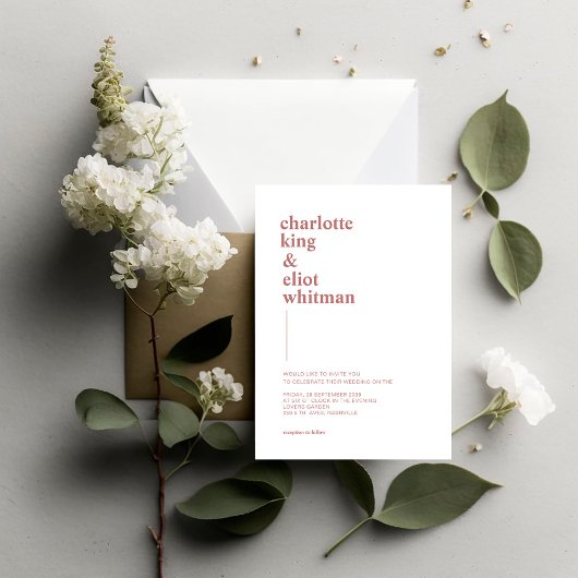 ブラウモダンンインラドン 招待状