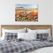 ブラウモダンン/グリーンズシーショア絵を描ズ キャンバスプリント (インサイチュ (寝室))