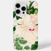 ブラウリア&ハイビスカスの花 – 日本の woodblock Case-Mate iPhoneケース (裏面)