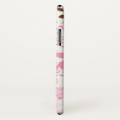 ブラウンおよびピンクの春の庭 Case-Mate iPhoneケース (裏面/右)