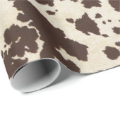 ブラウンおよび白い革靴の包装紙 ラッピングペーパー (ロールコーナー)