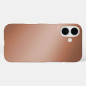 ブラウンお洒落グラデーション- iPhone 16ケース Case-Mate iPhoneケース (裏面 (横))