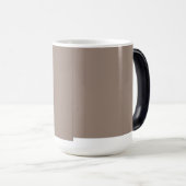 ブラウンでリビングルームのスタイルを強化 モーフィングマグカップ (正面右)