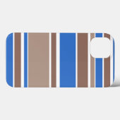 ブラウンとブルーのストライプケース – Mate iPhoneケース Case-Mate iPhoneケース (裏面 (横))