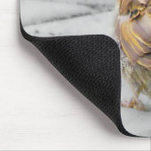 ブラウンのすずめ マウスパッド (コーナー)