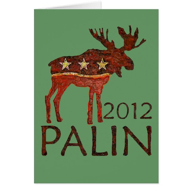 ブラウンのアメリカヘラジカ (正面)