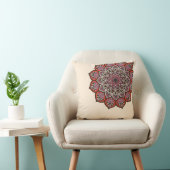 ブラウンのオレンジピンクの自然できらびやかな装飾用クッション クッション (椅子)