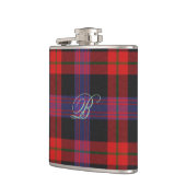 ブラウンのタータンチェックのフラスコ フラスク (左)