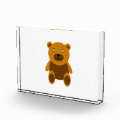 ブラウンのテディベアのclipart フォトブロック (右)