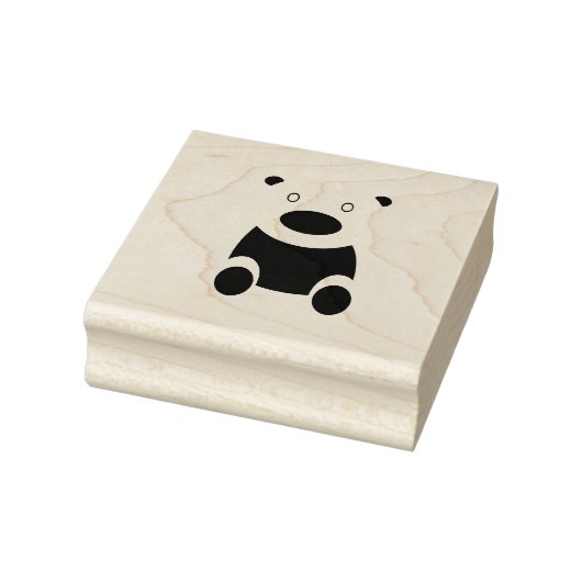ブラウンのテディベアのclipart ラバースタンプ (スタンプ)