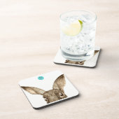 ブラウンのノウサギIIのコースター(6セット) コースター (右側)