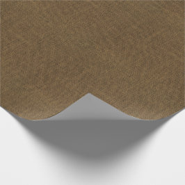 ブラウンのバーラップの質 ラッピングペーパー