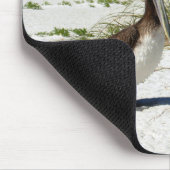 ブラウンのペリカンのマウスパッド マウスパッド (コーナー)