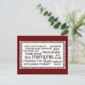 ブラウンのメンフィス ポストカード (スタンド正面)