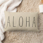 ブラウンのモダンのアロハ装飾用クッション ランバークッション (ブランケット)