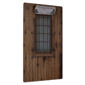 ブラウンの古いKnotty木のドア クリップボード (右)