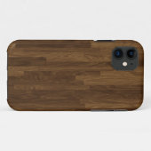 ブラウンの堅木張りの床の写真のiPhone 5の場合 Case-Mate iPhoneケース (裏面(横))