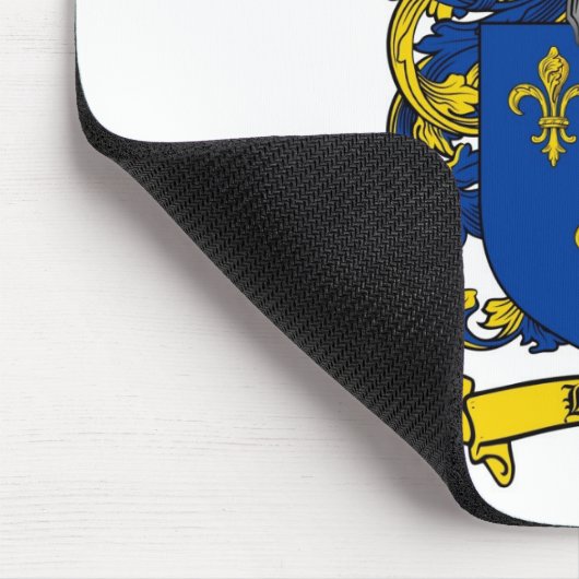 ブラウンの家紋-ブラウンの紋章付き外衣 マウスパッド (コーナー)