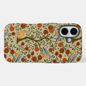 ブラウンの木にオレンジのリンゴのデザイン Case-Mate iPhoneケース (裏面 (横))