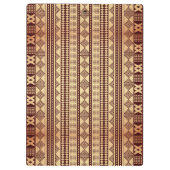 ブラウンの民族の質 クリップボード (裏面)