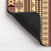 ブラウンの民族の質 マウスパッド (コーナー)