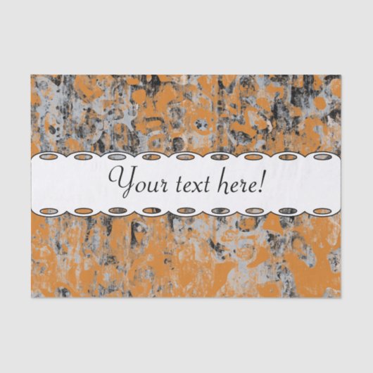 ブラウンの灰色の質 薄葉紙 (正面)