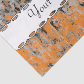 ブラウンの灰色の質 薄葉紙 (詳細)