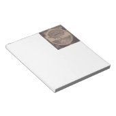 ブラウンの生命の木 ノートパッド (アングル)