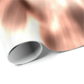 ブラウンの腰回りが大きな平和レトロの絞り染めのカラフルBoho ラッピングペーパー (ロールコーナー)