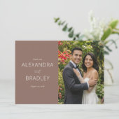 ブラウンの自然の喜びの肖像 サンキューカード (スタンド正面)