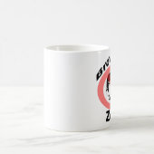 ブラウンの自由地帯のマグ コーヒーマグカップ (中央)