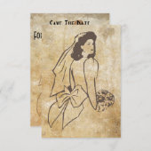 ブラウンの花嫁グランジ (正面/裏面)