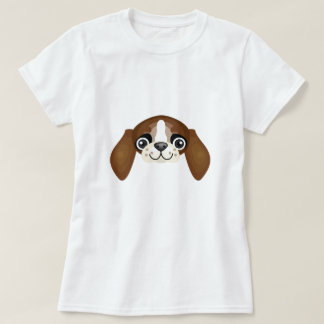 ブラウンの英国のおもちゃスパニエル犬の品種-私の犬のオアシス Tシャツ