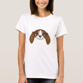ブラウンの英国のおもちゃスパニエル犬の品種-私の犬のオアシス Tシャツ (正面)