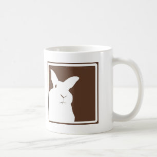 ブラウンの非難のウサギのマグ コーヒーマグカップ