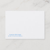 ブラウンの革生命 名刺 (裏面)