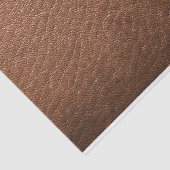 ブラウンの革質 薄葉紙 (詳細)