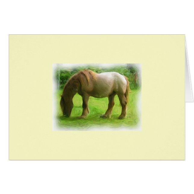 ブラウンの馬 (正面横)