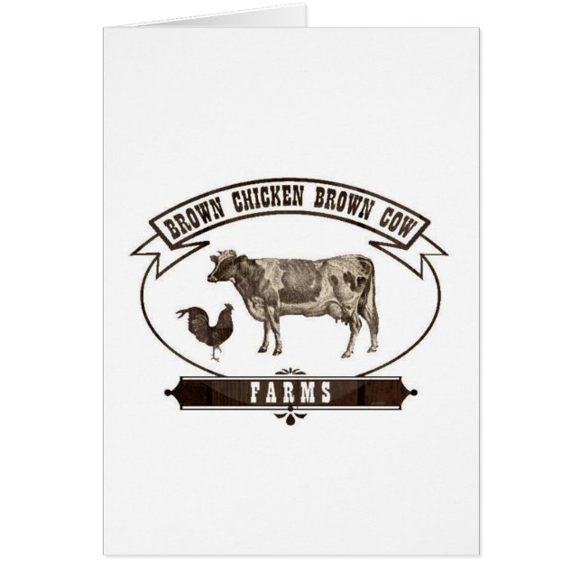ブラウンの鶏のブラウン牛農場 (正面)