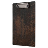 ブラウンは引きずりました革(のど)を クリップボード (左)