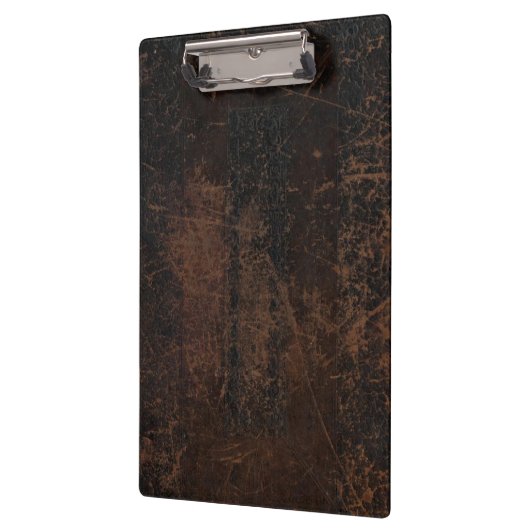 ブラウンは引きずりました革(のど)を クリップボード (左)