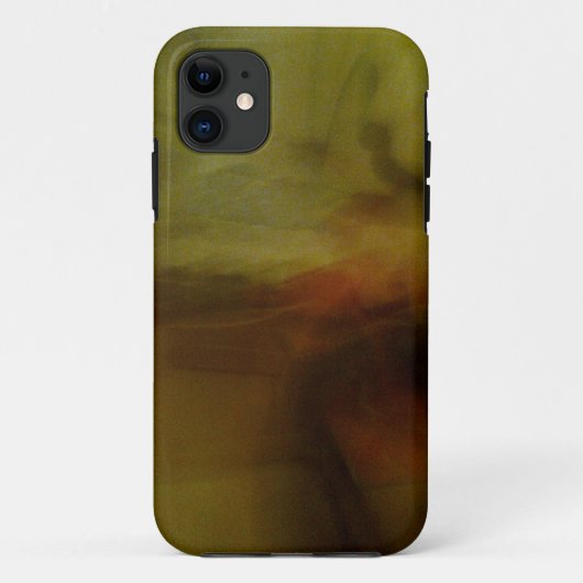ブラウンぼかし背景 Case-Mate iPhoneケース (裏面)