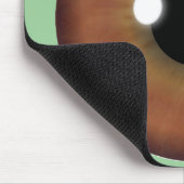 ブラウンアイアイアイリスカスタムズクールマウスパッド マウスパッド (コーナー)