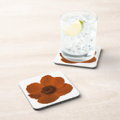 ブラウンアネモンコルクコースター コースター (右側)