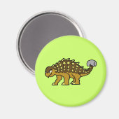 ブラウンアンキロザウルス マグネット (正面/裏面)