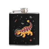 ブラウンアンドタンアンキロサウルスディノス宇宙 フラスク (正面)